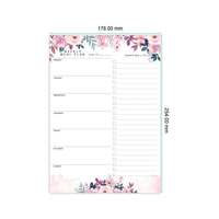 Offre Spéciale nouveau style 52 semaines liste de courses bloc-notes planificateur alimentaire vie exquise nécessités quotidiennes personnalisable