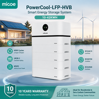 Batería Solar de Alto Voltaje SolarEast 400V 102Ah LiFePO4, Módulo de Batería Apilable para el Hogar, ESS IP66 para Sistemas Fuera de la Red/Conectados a la Red