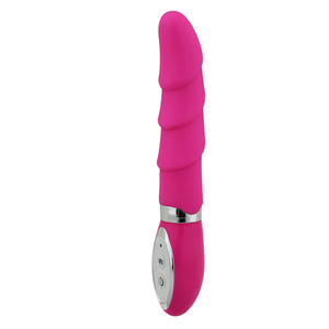Vibromasseur Aphrodisia Wild Flirt, 10 fréquences, silicone, étanche, faible bruit, 2 piles AAA, masseur corporel, rose, violet - Product Image 5