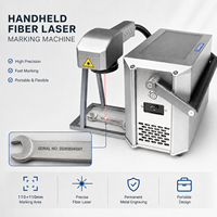 Machine de marquage laser à fibre portative mini 20W 30W, graveur laser portatif pour métal