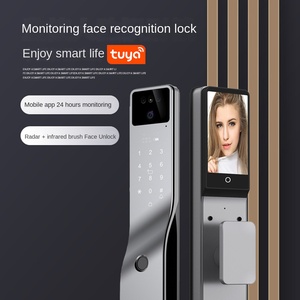 Serratura con Riconoscimento Facciale 3D - Serratura Intelligente Anti-intrusione con Impronta Digitale per l'Ingresso, con Funzione Video Ultra-sottile - Product Image 6