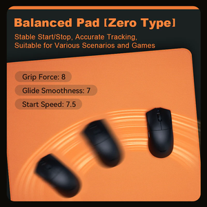 Tapis de souris de jeu Work ATK Sky Pro FPS 490*420*4mm, douceur XSOFT personnalisée, bord encastré, anti-frisottis, antidérapant, en fibres mélangées - Product Image 3