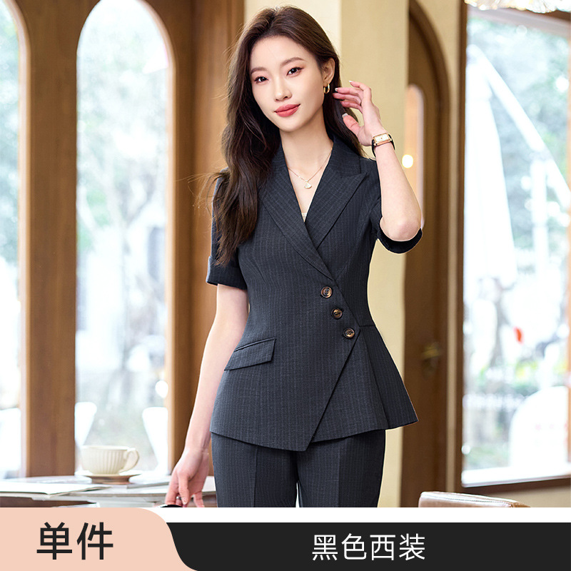 black suit