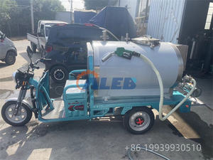 Solución Higiénica: Triciclo Móvil para Transporte de Leche en Granjas Lecheras, 500L 1T, Máquina Mezcladora de Agua Ácida para Alimentación de Terneros - Product Image 4