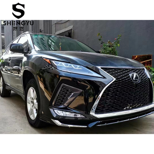 ชุดบอดี้รถยนต์เหมาะสำหรับ Lexus RX330 2006-2008,อัพเกรดเป็น RX350 <span class=keywords><strong>2020</strong></span>มีกันชนหลังด้านหน้าพร้อมกระจังหน้าฝากระโปรงหน้ากันชน - Product Image 4