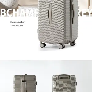 <span class=keywords><strong>Valise</strong></span> trolley diplomat, bagage tendance, 26 pouces, roulettes pivotantes, poignée télescopique, étui en néoprène avec mot de passe, DS-1353, rose vif - Product Image 4