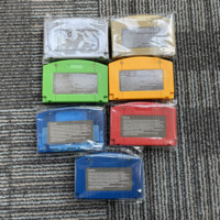 Cartouche de jeu rétro Pokemoned Blue Red Silver Gold Crystal NTSC Version USA pour console N64 Nintend 64