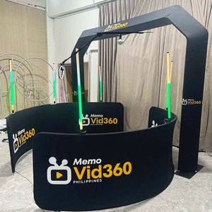 Livraison Rapide - Cabine Rotative Suspendue <span class=keywords><strong>de</strong></span> Luxe à Télécommande 360° Légère avec Lumières LED RGB Réglables <span class=keywords><strong>pour</strong></span> Boîte <span class=keywords><strong>de</strong></span> <span class=keywords><strong>Nuit</strong></span> - Product Image 1