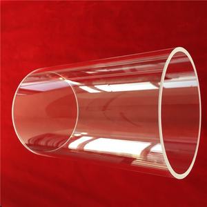Tube de quartz de tuyau en verre de quartz rond industriel et scientifique hautement transparent - Product Image 4