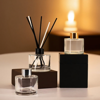 Bouteilles en Verre Vides pour Diffuseurs de Parfum à Bâtonnets, 100ml 150ml 200ml, Personnalisables avec Logo, Décoration d'Intérieur, Arôme Liquide Naturel