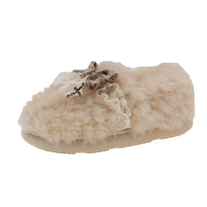 Calzado Infantil de Invierno 2025, Tendencia Coreana, Térmico, Afelpado, Cálido, Transpirable, Ligero, Cómodo para el Hogar, Antideslizante - Product Image 5