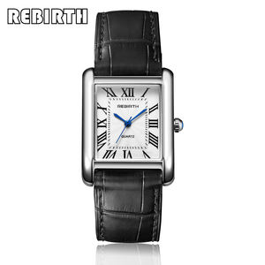 Rebirth 002 orologi al quarzo unici da donna in pelle semplice <span class=keywords><strong>orologio</strong></span> da donna in stile Business - Product Image 1