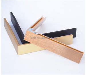 פושאן סיטונאי מסגרת אלומיניום בהתאמה אישית סגסוגת אלומיניום פרופיל עבור תמונה מסגרות מראה ציור פוסטר דף הבית קישוט - Product Image 2