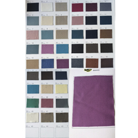 Tissu sergé en viscose de couleur unie, micro-élastique, respirant, doux pour la peau, 240 g/m², pour vêtements confortables, antistatique