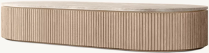 Mesa Minimalista Moderna con Estructura Estable de Contacto con el Suelo, Aspecto Elegante de Bajo Perfil, Ideal para Sala de Estar Contemporánea - Product Image 3