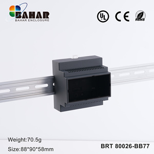 Zzz BRT 80026 PLC ABS plastik kutu DIN ray muhafazası & elektrik kutusu konut endüstriyel elektronik yeni modüler muhafaza - Product Image 2