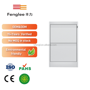 Armoire de classement moderne en acier ignifuge à 2 tiroirs réglables pour bureau, école, hôtel, cuisine, sous-sol, atelier, salle de sport, rangement - Product Image 3