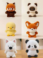 Jouets Songshan Vente Chaude Peluches Animaux en Peluche 16cm Mini Ours Mouton Lapin Poupée Machine à Pinces Poupée Mignonne en Peluche Cadeau d'Anniversaire pour Enfants