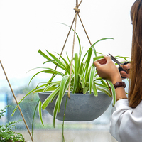 Pots de fleurs suspendus et jardinières pour balcon, pots de plantes suspendus à arrosage automatique
