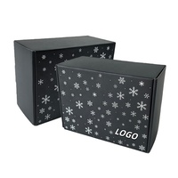 Boîte cadeau rectangulaire en carton ondulé pour robe, impression flexographique, estampage argenté, boîte pour vêtements, boîte d'emballage de costume pour homme de haute qualité