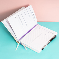 Carnet de planification personnalisé coloré à couverture rigide – Cadeau de motivation, liste de tâches et journal de rappels quotidiens