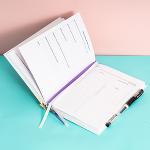 Carnet de planification personnalisé coloré à couverture rigide – Cadeau de <span class=keywords><strong>motivation</strong></span>, liste de tâches et journal de rappels quotidiens - Product Image 3