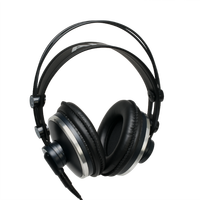 Audífonos de Estudio Semiabiertos AKG K240 MKII, Audífonos Profesionales de Alta Fidelidad para Audiófilos, Audífonos de Monitoreo con Cable para Escuela de Música y DAW