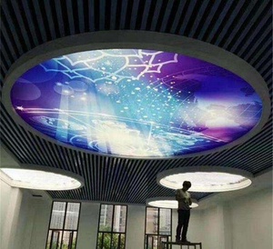 ZHIHAI governo unità edificio piattaforma della metropolitana decorazione della parete del <span class=keywords><strong>soffitto</strong></span> interno moderna pubblicità stella luci <span class=keywords><strong>a</strong></span> led <span class=keywords><strong>soffitto</strong></span> - Product Image 5
