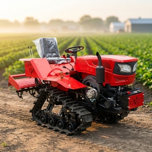 Tracteur chenillé compact 25hp 35hp 50hp pour terres arides et rizières avec direction hydraulique, livraison gratuite - Product Image 3