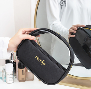 Trousse Cosmétique Designer avec Fermeture Éclair Personnalisable, Étui à Logo et Motifs, Sacs de Maquillage de Voyage, Cubes de Rangement, <span class=keywords><strong>Mini</strong></span> Sacs pour Femmes - Product Image 3