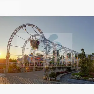 Yarış ve ticaret gösterisi olay giriş aşaması kemer için özelleştirilmiş açık güvenlik alüminyum alaşım kafes görüntüler - Product Image 3