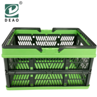 Panier de rangement pliable et pliable en plastique écologique pour produits Offre Spéciale Globe
