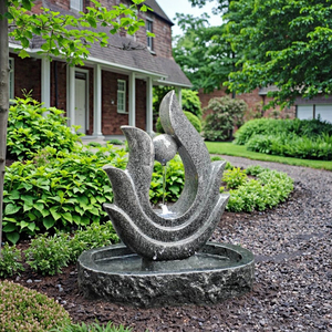 Petites fontaines d'eau <span class=keywords><strong>de</strong></span> jardin personnalisables <span class=keywords><strong>Bassin</strong></span> extérieur <span class=keywords><strong>en</strong></span> <span class=keywords><strong>pierre</strong></span> <span class=keywords><strong>de</strong></span> granit pour les décorations d'aménagement paysager - Product Image 2