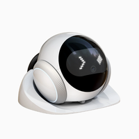 Cámara Inteligente para Mascotas, Robot de Patrulla Automática, Cámara de Seguridad HD de 2MP, Control Remoto por Aplicación, Audio Bidireccional