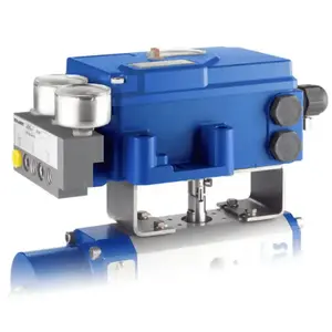 Pneumatic <b>Control</b> <b>Valve</b> With Foxboro SRD991 Positioner and Buerkert Solenoid <b>Valve</b> for Schneider Intelligent <b>Valve</b> <b>Control</b> - Product Image 4