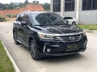 Подержанный внедорожник GAC Trumpchi GS4 2018 года, турбо, кожаный салон, темно-серые диски R18, автомат, высокий класс, б/у автомобиль