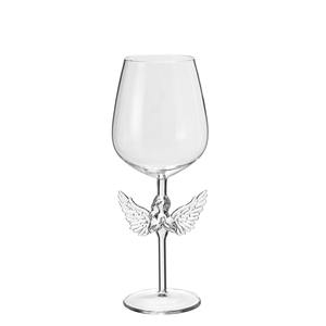Samyo - Copas de <span class=keywords><strong>Vino</strong></span> Tinto de Vidrio de Borosilicato Creativas Personalizadas al por Mayor con Diseño de Alas de Ángel en 3D para Bodas y Fiestas - Product Image 2