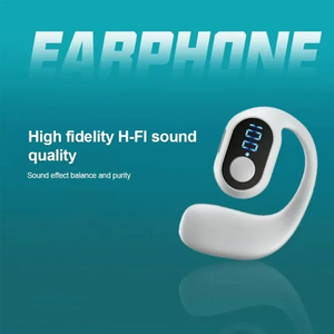 Auriculares Inalámbricos TWS con Gancho para la Oreja, Cancelación de Ruido ENC 5.3, Indicador LED de Batería, Diseño Impermeable, Sonido con Bajos Reforzados - Product Image 2
