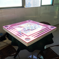 Tapis de Mahjong flottant pour 4 joueurs, 34 pouces, impression personnalisée, tables flottantes pour piscine - Piscine et spa