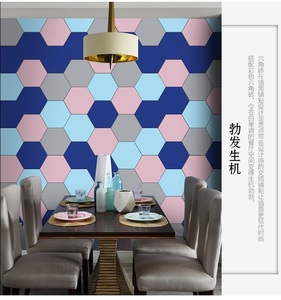Nordico Design moderno antiscivolo bianco esagonale mattonelle di colore <span class=keywords><strong>per</strong></span> pavimenti interni e <span class=keywords><strong>pareti</strong></span> in <span class=keywords><strong>cucina</strong></span> bagno camera da letto - Product Image 1