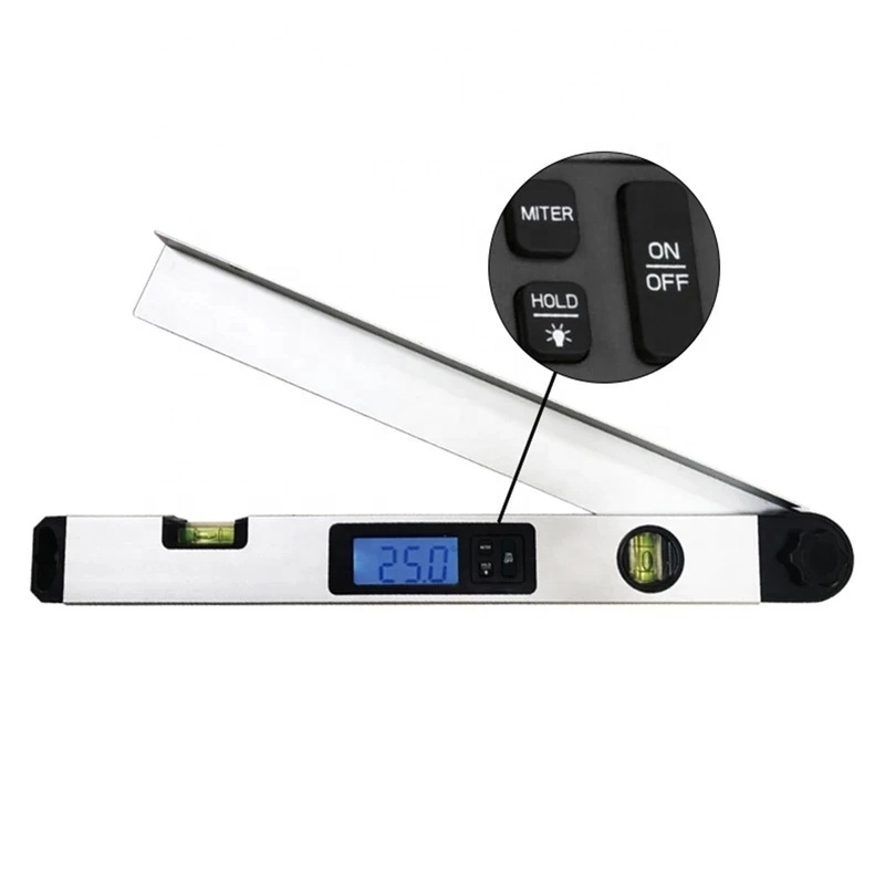 Niveau Numérique Électronique 600mm - Inclinomètre Torpille Avec Écran LCD Magnétique