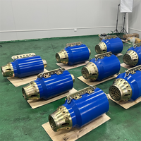 Cylindre hydraulique automatique multi-brins à tension intégrée, capacité 150, 350, 500 tonnes, dispositif de pressage supérieur intégré