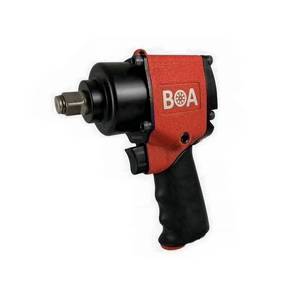 Llave de impacto de aire compacta de aleación de aluminio de martillo doble de 3/8 pulgadas, par de 320 pies-LB para trabajos automotrices de espacio reducido - Product Image 4