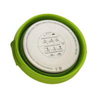 Casserole pliable en silicone, casserole de camping pliable pour l'extérieur