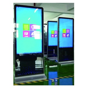 Dual-screen Floor Stand Digital Signage LCD Touch Screen Kiosk 43-65 Inch Indoor Elevator Wayfinding 10mm Pixel Digital <b>Poster</b> - Product Image 5