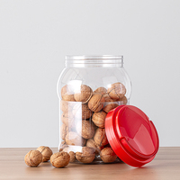 Vente chaude bouteille en plastique transparent de grande capacité matériau PET kimchi de qualité alimentaire et bouteille de stockage de grains divers