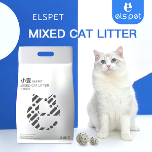 Offre Spéciale <span class=keywords><strong>ELSPET</strong></span> Mixte 2.8KG Litière pour chat agglomérante forte sans poussière - Product Image 2