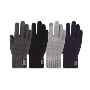 <span class=keywords><strong>PROMO</strong></span> Unisex Warme Touchscreen-Handschuhe Winter Fleece Gestrickte Woll handschuhe für das tägliche Radfahren Skifahren Angeln - Product Image 1