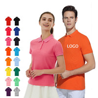 Polo en polyester de haute qualité avec logo personnalisé Offre Spéciale Chemise d'affaires respirante multicolore Chemise polo simple et décontractée