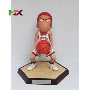 Statuette di Slam Dunk: Hanamichi Sakuragi 10, Takenori Akagi 4, Ryota <span class=keywords><strong>Miyagi</strong></span> 7, Hisashi Mitsui 14, Modelli in Scatola, Vendita all'Ingrosso, Regalo - Product Image 4